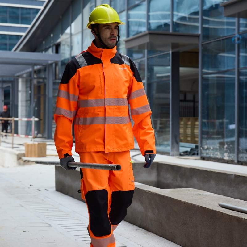 Chaquetas y pantalones de alta visibilidad, ropa de trabajo para carreteras, ropa de seguridad reflectante de invierno