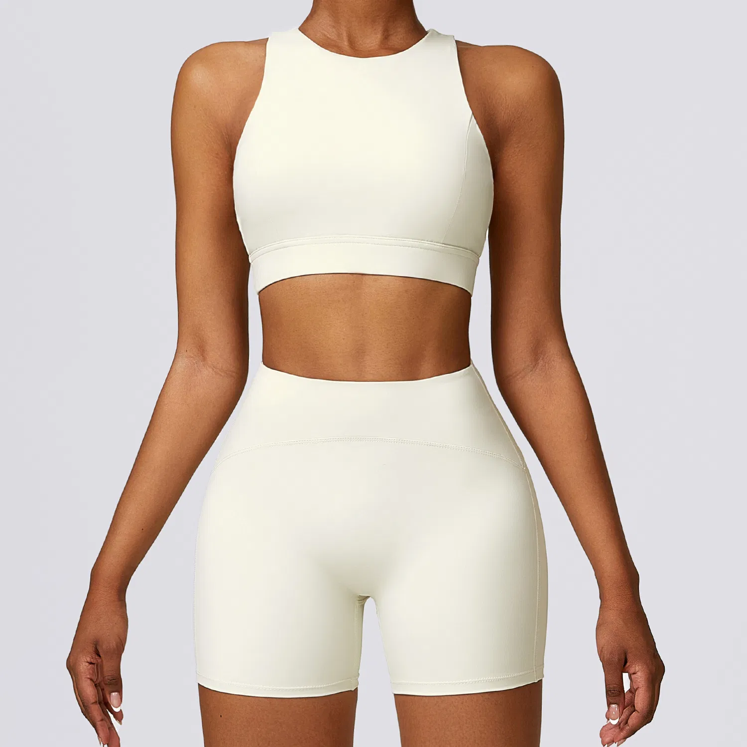 Conjunto de yoga deportivo para mujeres de secado rápido y ecológico, ropa de fitness para correr