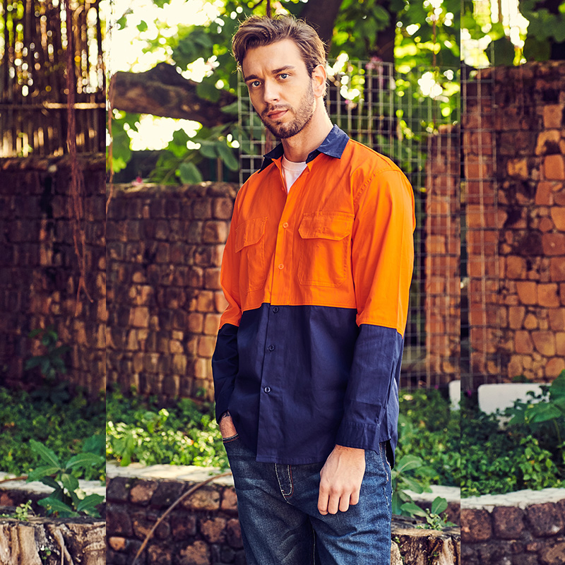 Venta Caliente Camiseta de Alta Visibilidad Ropa de Trabajo de Construcción Seguridad