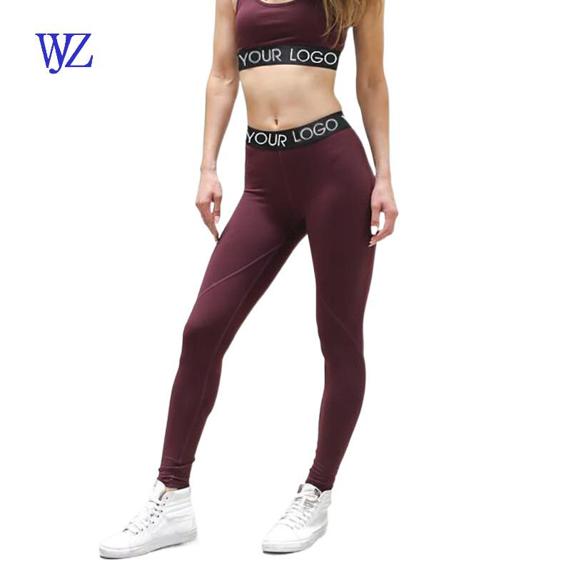 Ropa de fitness, ropa de marca blanca, ropa activa, pantalones de yoga y sujetador deportivo de alto impacto, venta al por mayor, conjunto de yoga para mujeres