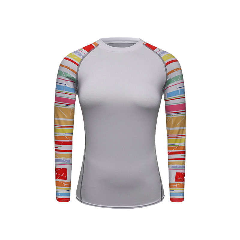 Camiseta de entrenamiento de compresión para hombres, ajustada, deportiva, para culturismo, de manga larga