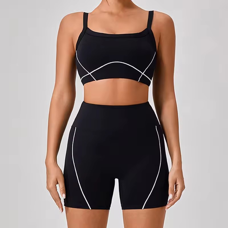 Conjuntos de Ropa Deportiva Sin Costuras para Yoga, Pantalones Flare de Cintura Alta que Levantan las Caderas, Sujetador Sin Espalda, Conjuntos de Ejercicio para el Gimnasio, Leggings para Mujeres, Ropa de Gimnasio