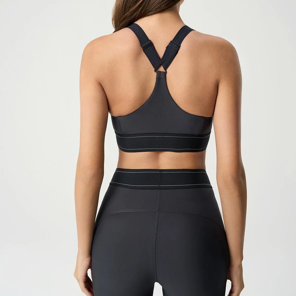 Ropa de yoga y pilates ajustada para mujeres, a prueba de golpes