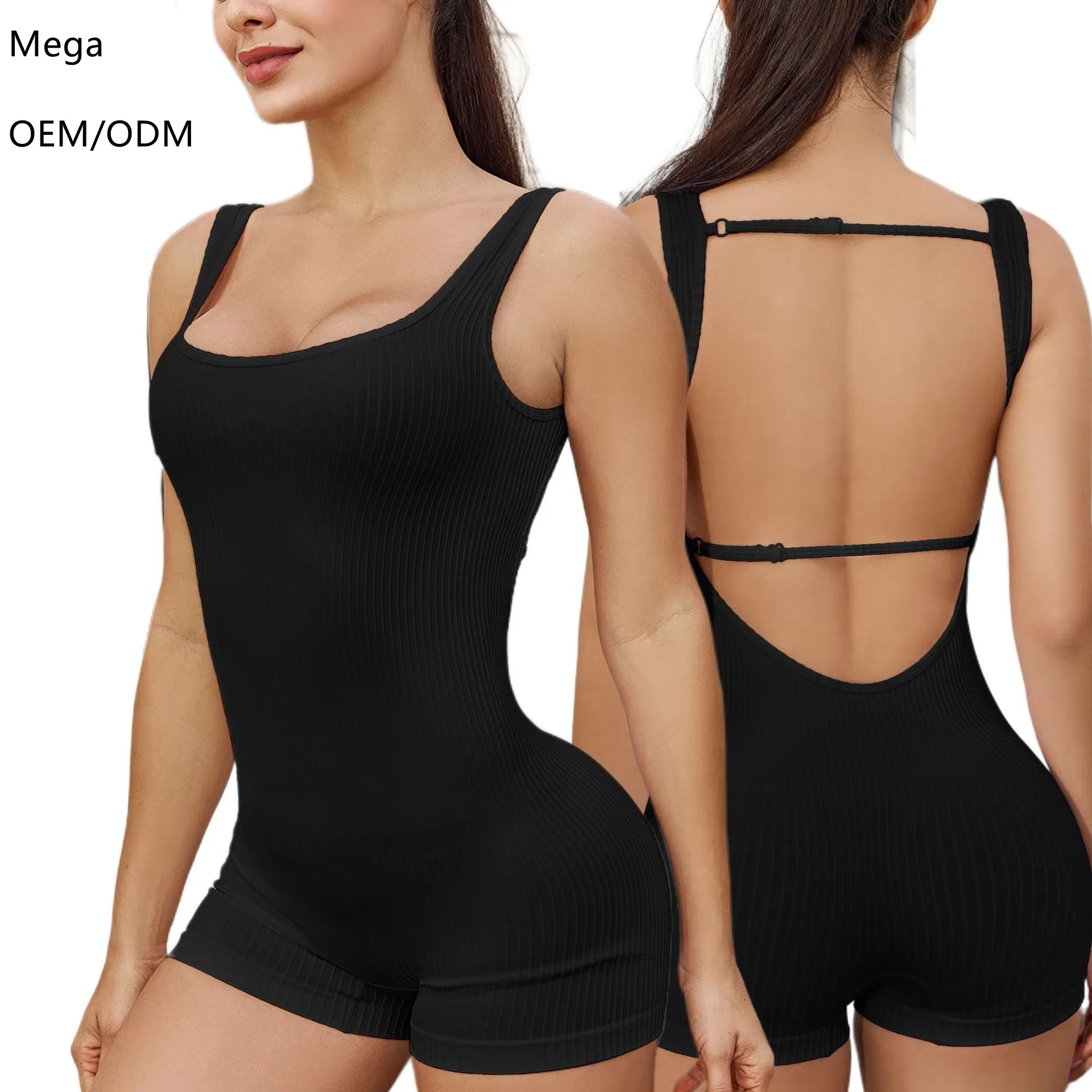 Mono de gimnasio sin costuras, ropa de fitness sexy para yoga
