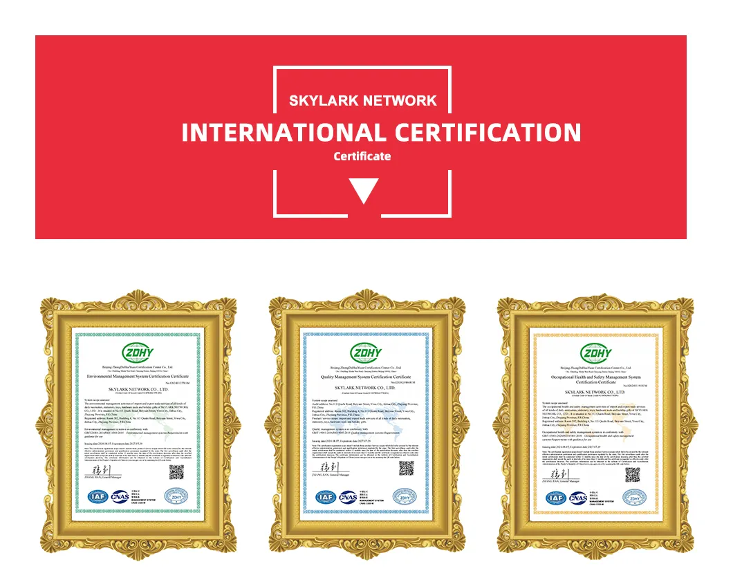 Certificaciones