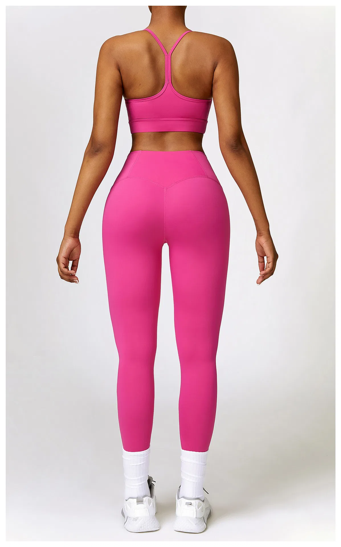 Conjunto de yoga para mujeres de secado rápido y ecológico, ropa deportiva de yoga, vestimenta deportiva para mujeres