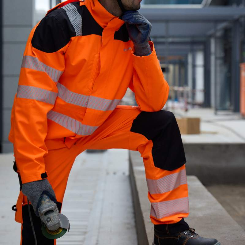 Chaquetas y pantalones de alta visibilidad, ropa de trabajo para carreteras, ropa de seguridad reflectante de invierno