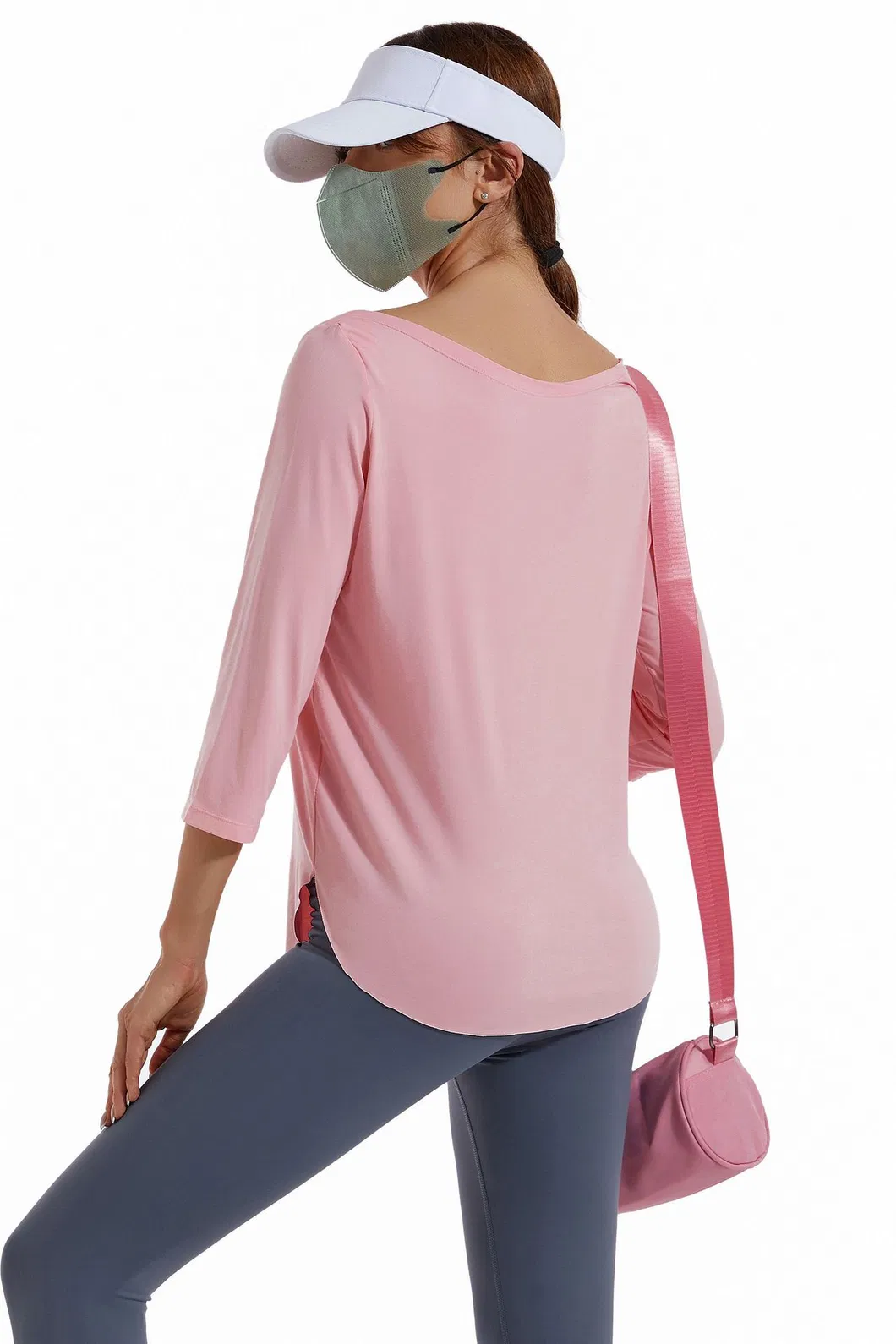 Ropa de yoga suelta de gran tamaño