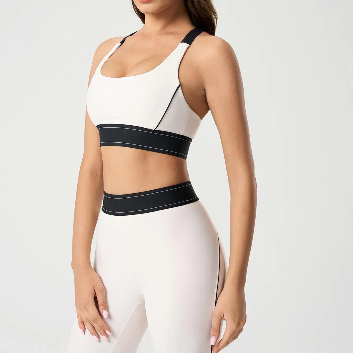 Ropa de yoga y pilates ajustada para mujeres, a prueba de golpes