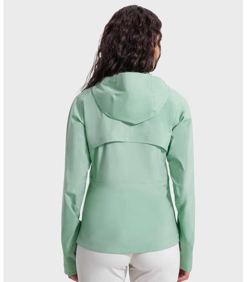 Ropa de senderismo con capucha ligera para mujeres, ideal para actividades al aire libre y camping