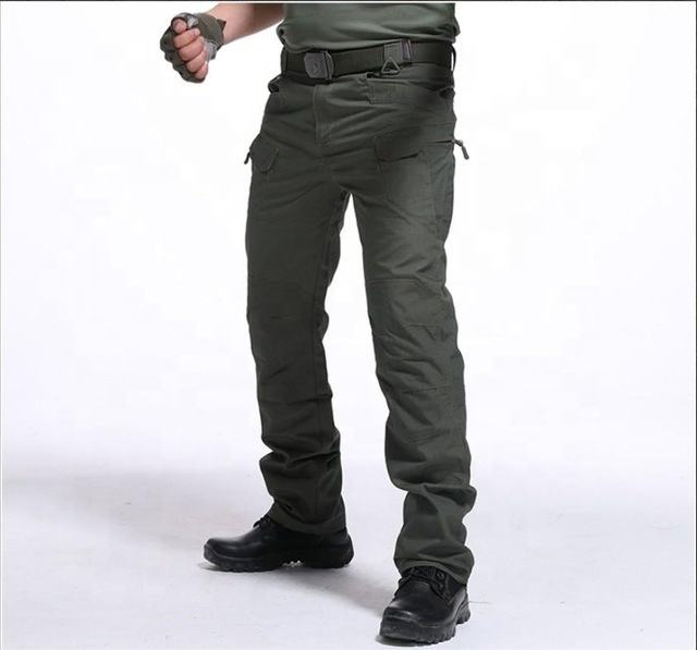 Pantalones de Caza de Cuadros para Hombre, Pantalones Tácticos IX9, Pantalones Urbanos Tácticos de Película de Espionaje, Pantalones de Trabajo Slim para Actividades al Aire Libre
