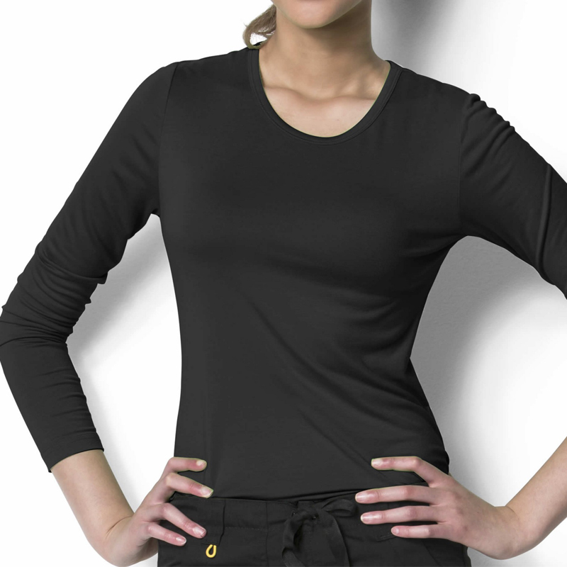 2024 Conjunto de Camisetas de Yoga para Mujeres y Mallas de Alta Elasticidad, Top Deportivo de Manga Larga, Ropa de Gimnasio OEM