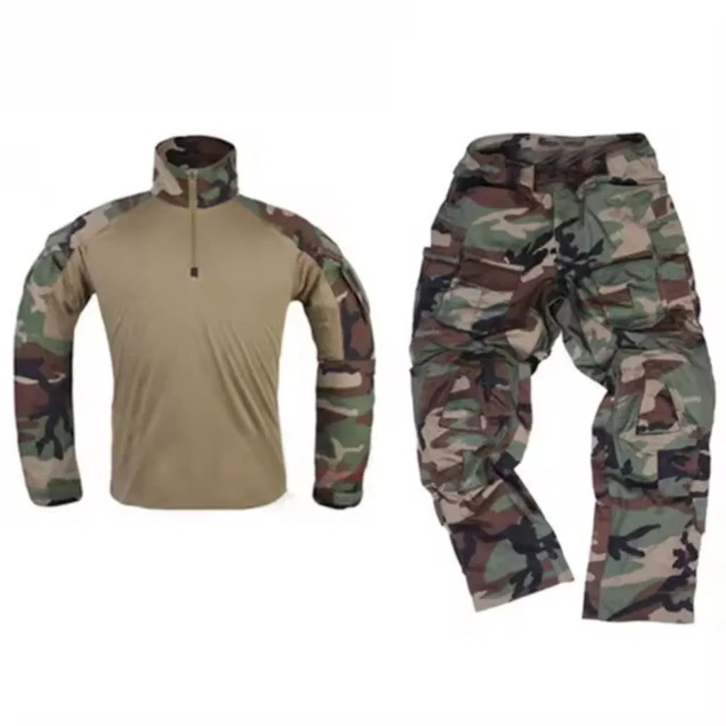 Conjuntos de uniforme personalizados para hombres al aire libre, traje impermeable sólido, ropa de senderismo, ropa táctica de caza, uniformes de seguridad, overoles