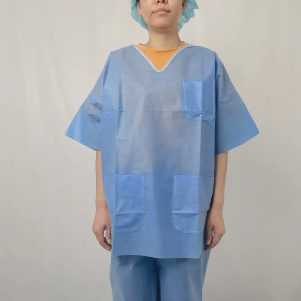 Ropa de trabajo de manga corta, suelta y duradera para lavado a mano, soporte para personalización