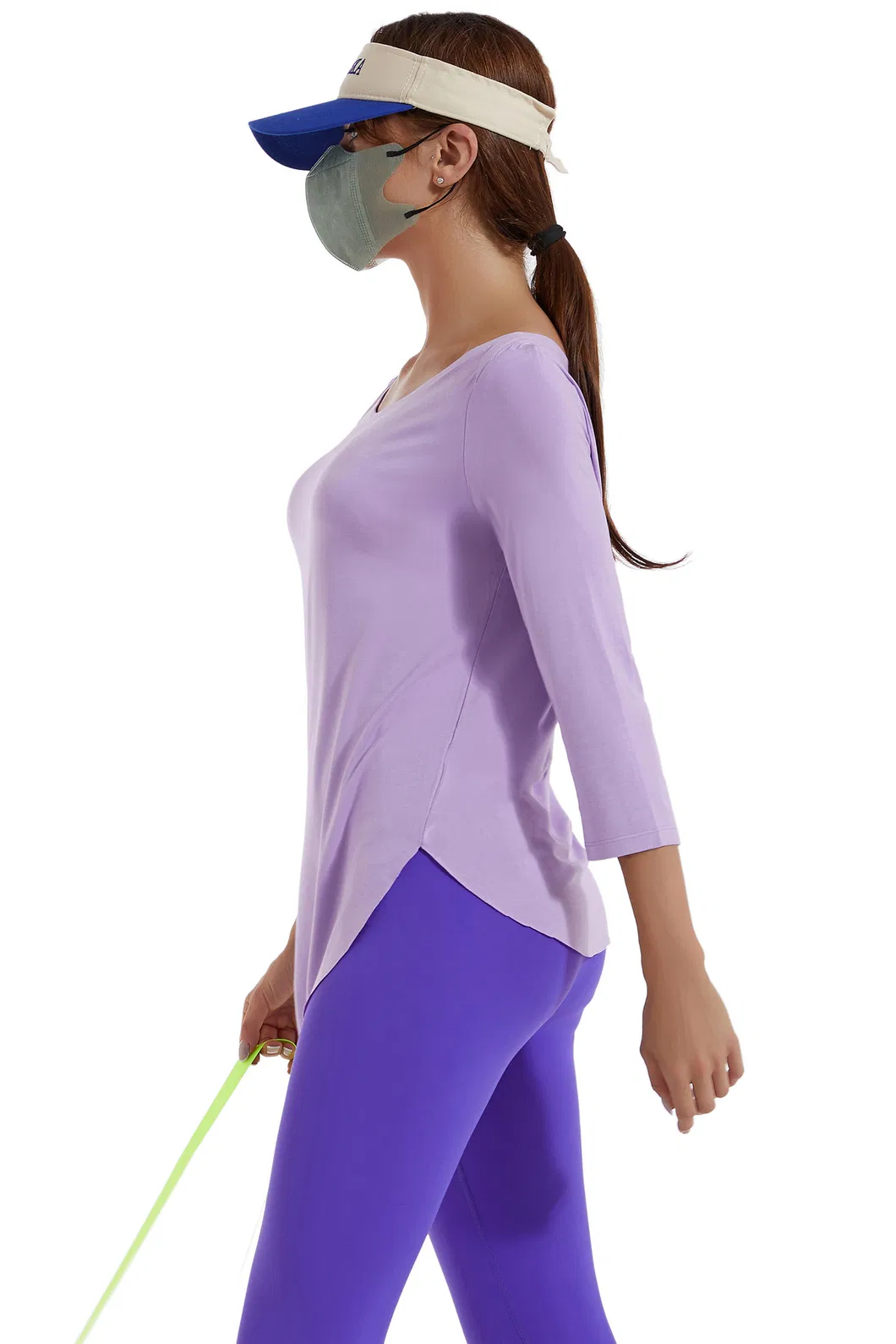 Ropa de yoga suelta de gran tamaño