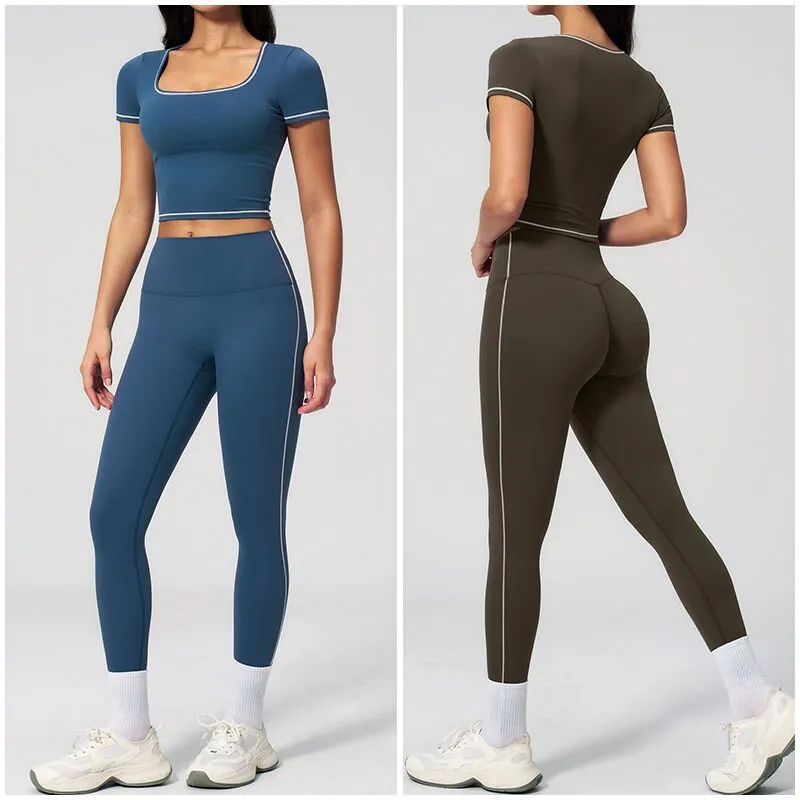 Camiseta manga corta fitness
