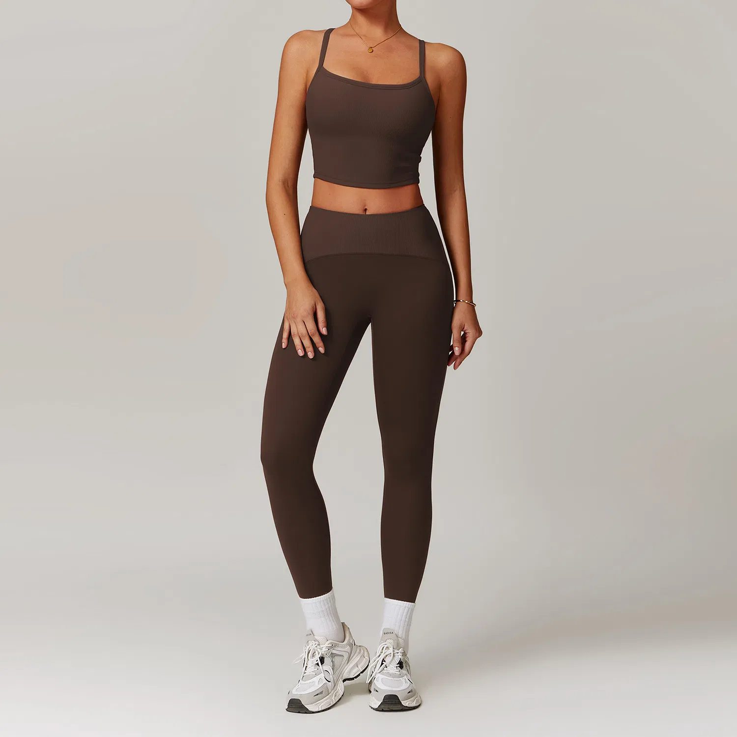 Conjunto de yoga de cintura alta, chaqueta, top, sujetador, ropa de entrenamiento para mujeres