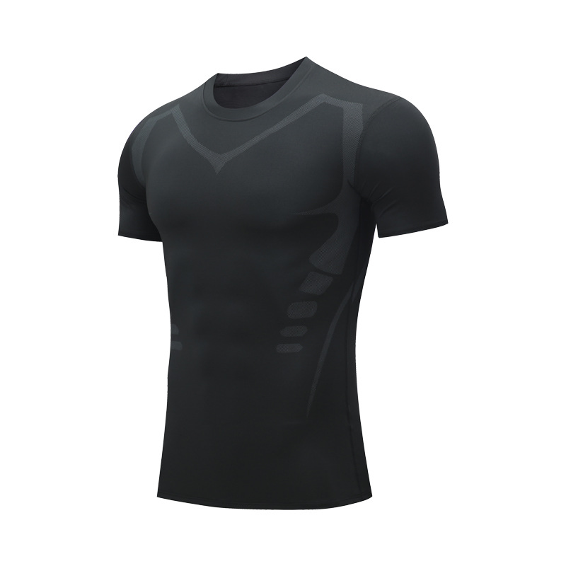 Mallas deportivas de manga larga para gimnasio, running, transpirables, absorbentes de sudor, camiseta de secado rápido