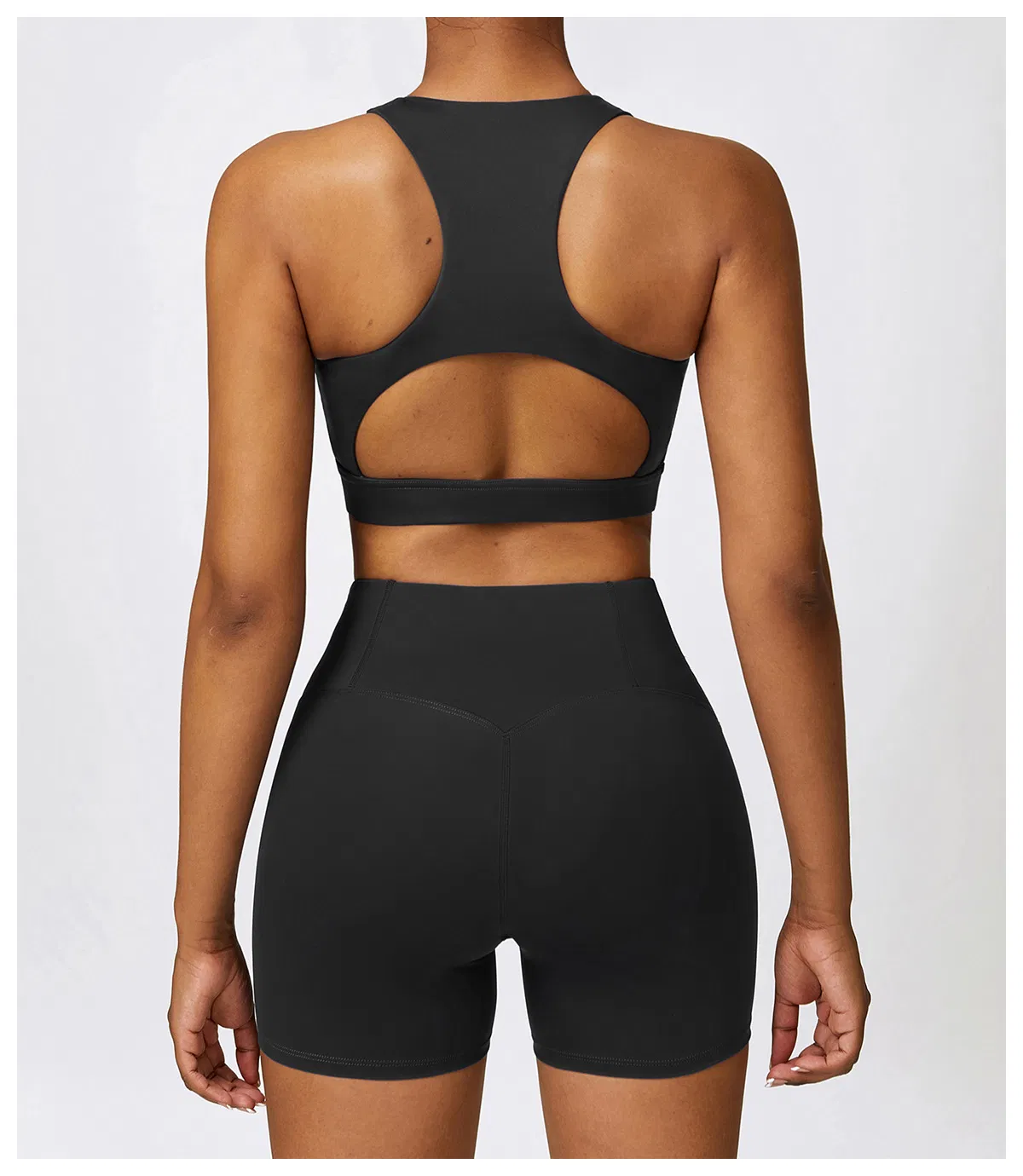 Conjunto de yoga deportivo para mujeres de secado rápido y ecológico, ropa de fitness para correr