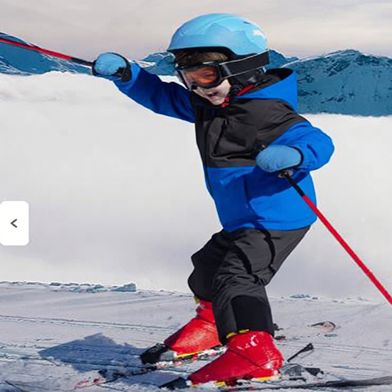 Chaqueta de esquí cálida y a prueba de viento para exteriores en invierno, con capucha, ideal para snowboard y senderismo