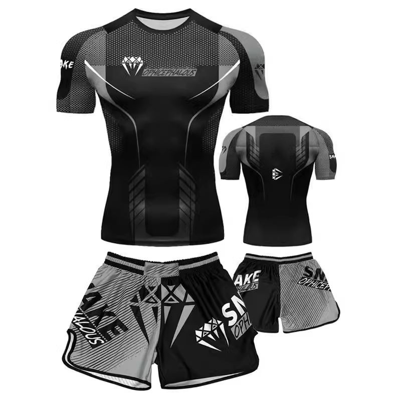 Diseño personalizado de ropa de boxeo duradera, ropa de MMA, ropa de Muay Thai, uniformes de artes marciales para fitness, conjunto de boxeo para niños
