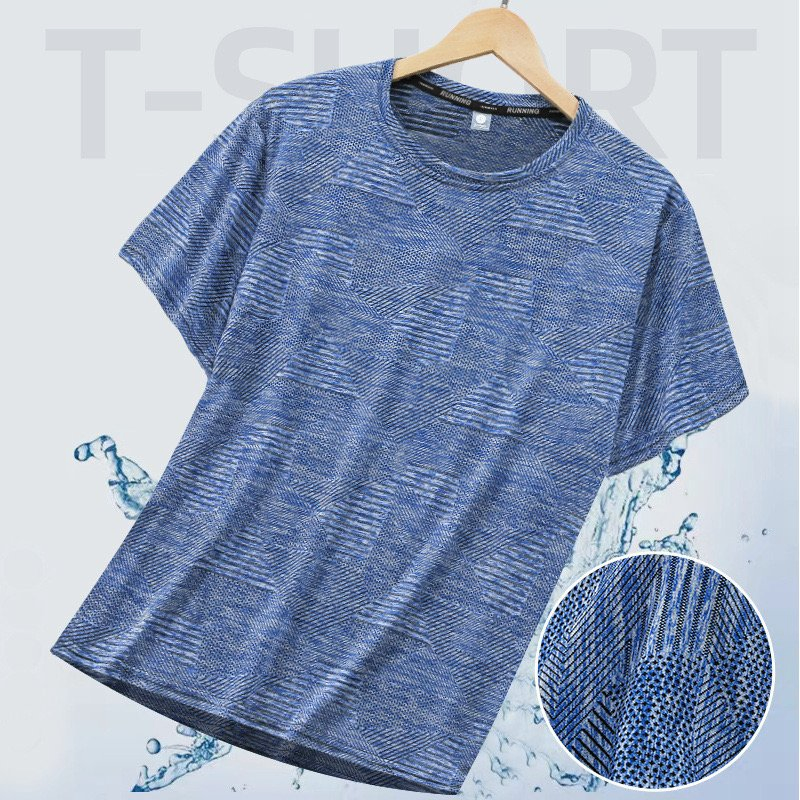 Camisetas de fitness para hombres de estilo casual, con patrón de camuflaje, que absorben el sudor y son elásticas, ideales para el ejercicio al aire libre, camiseta de rendimiento para senderismo