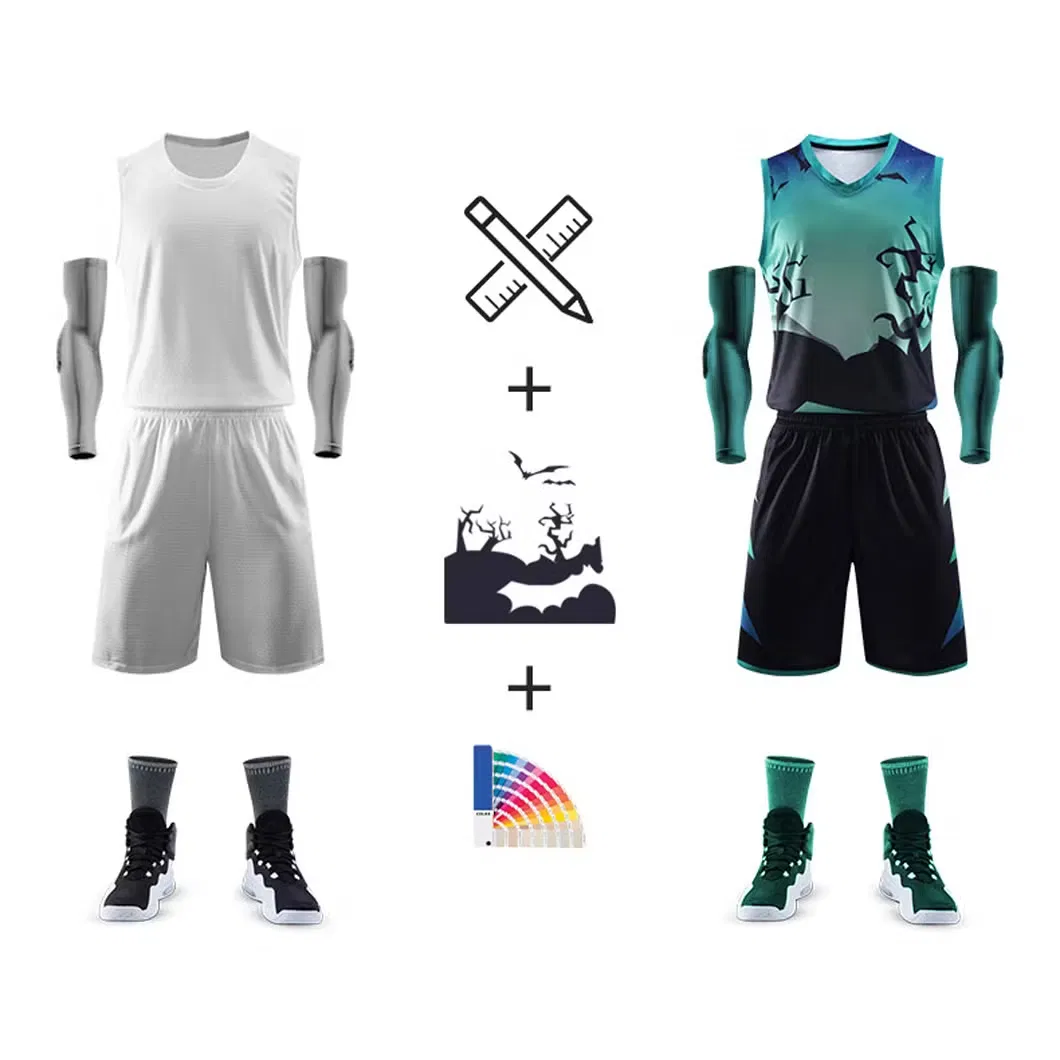 Jerseys de baloncesto de sublimación OEM al por mayor, uniforme de equipo, ropa deportiva personalizada - precio de uniforme de baloncesto y ropa de baloncesto