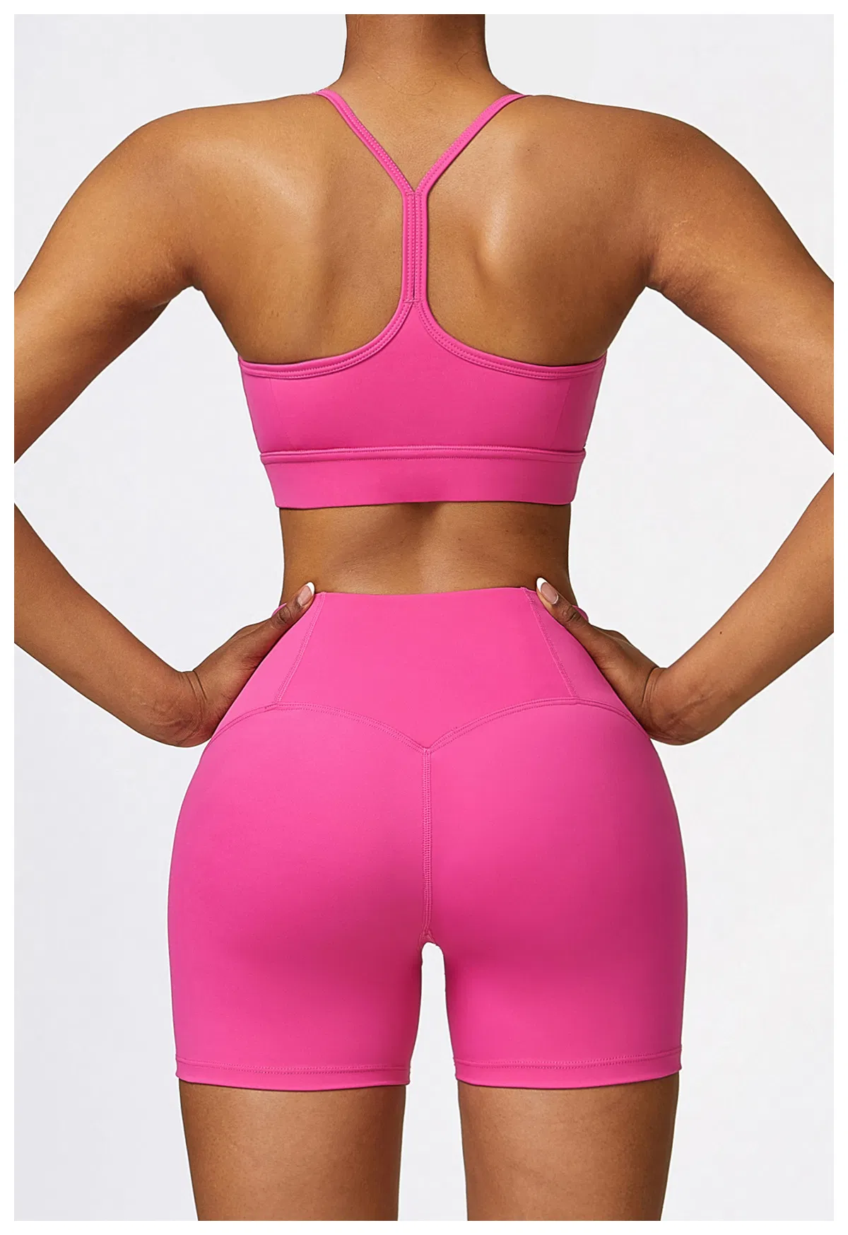 Ropa deportiva para mujeres, traje ajustado de yoga ecológico para correr y hacer ejercicio