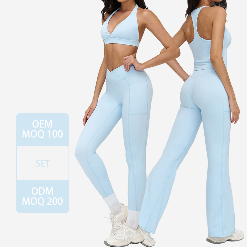 Traje de yoga con cuello alto y cremallera, traje casual para exteriores, traje de running y ropa deportiva para fitness
