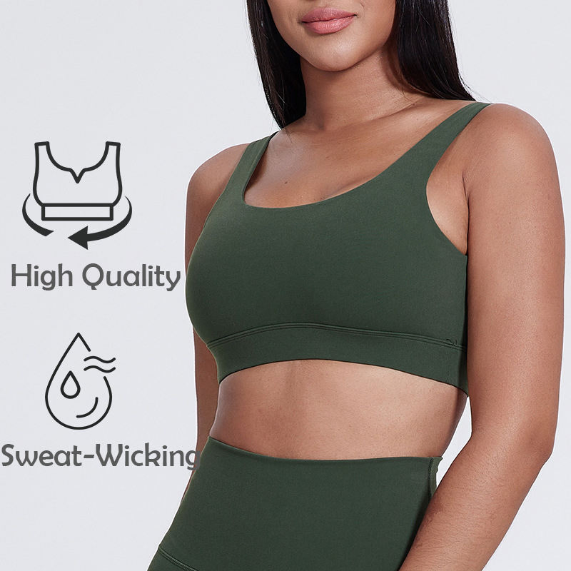 Sujetador deportivo de alto impacto para mujeres, top corto, venta al por mayor, running, ropa de entrenamiento