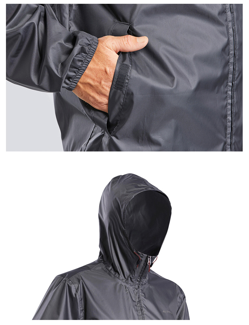 Poncho de lluvia portátil y personalizable para actividades al aire libre, impermeable, para adultos