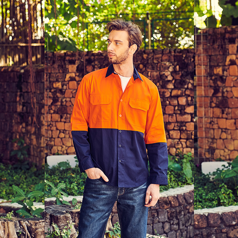 Venta Caliente Camiseta de Alta Visibilidad Ropa de Trabajo de Construcción Seguridad