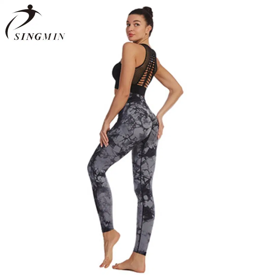 Pantalones de Yoga Pantalones de Fitness 2021 Nuevo Diseño Ropa de Entrenamiento Deporte