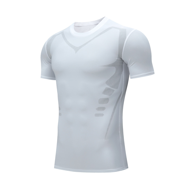 Mallas deportivas de manga larga para gimnasio, running, transpirables, absorbentes de sudor, camiseta de secado rápido