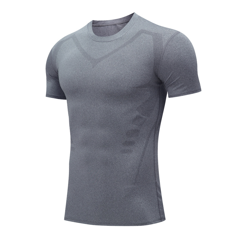 Mallas deportivas de manga larga para gimnasio, running, transpirables, absorbentes de sudor, camiseta de secado rápido