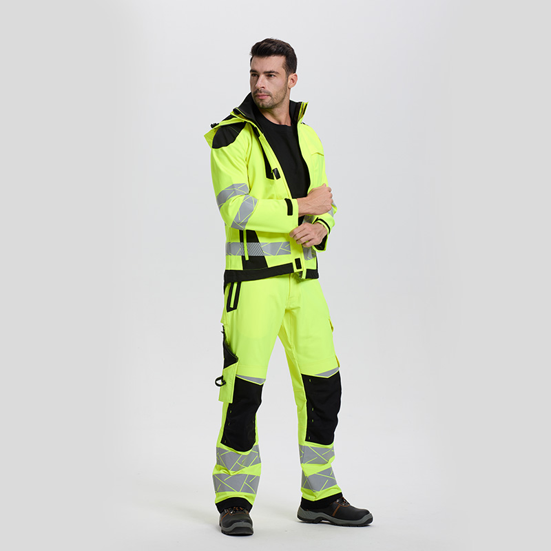 Ropa de trabajo personalizada de PPE para construcción, duradera, transpirable, resistente a la abrasión, retardante de llama y reflectante