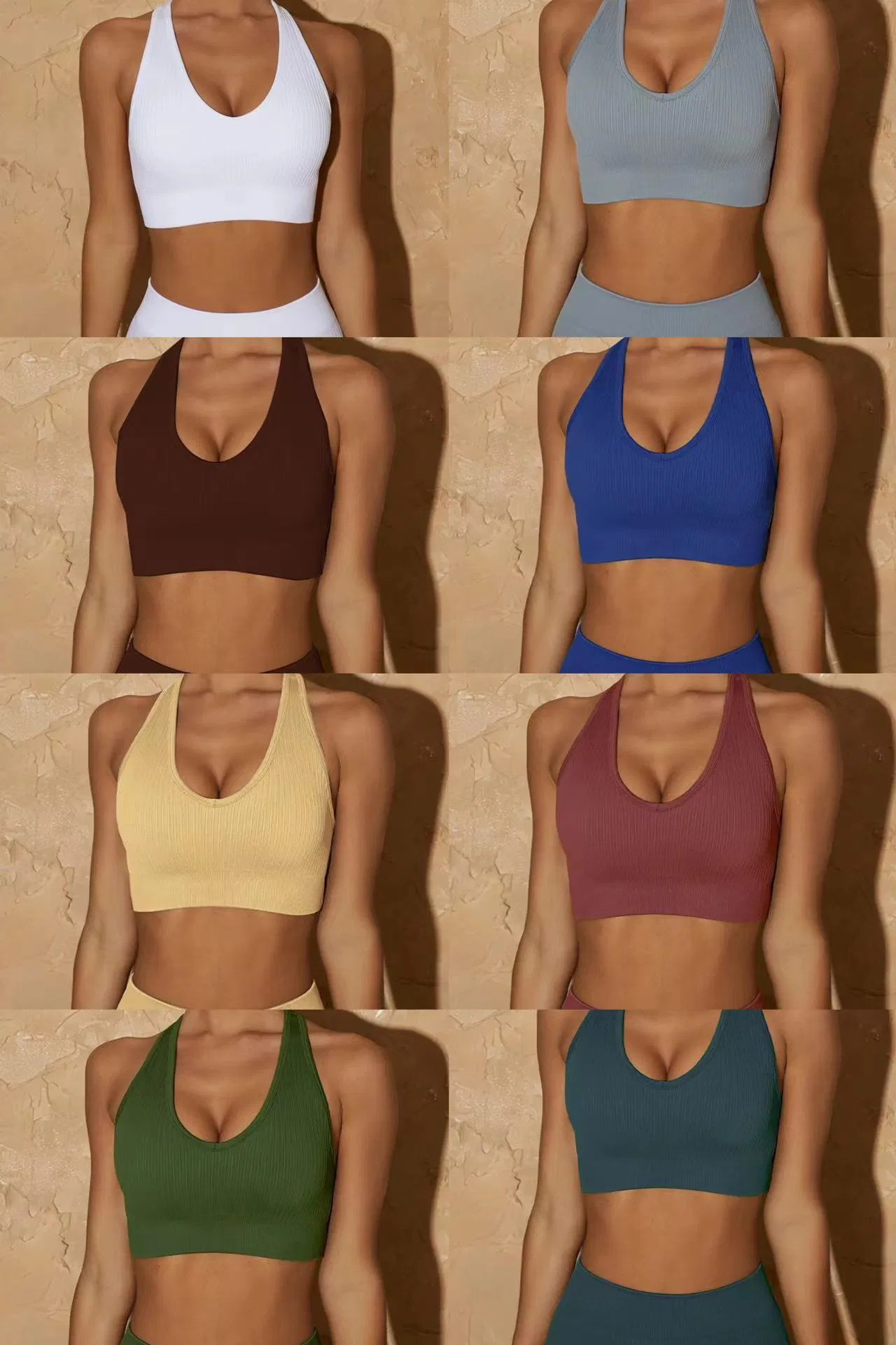 Ropa de deporte para mujeres en Amazon, venta caliente, ropa de yoga sin costuras, ropa de gimnasio, ropa deportiva