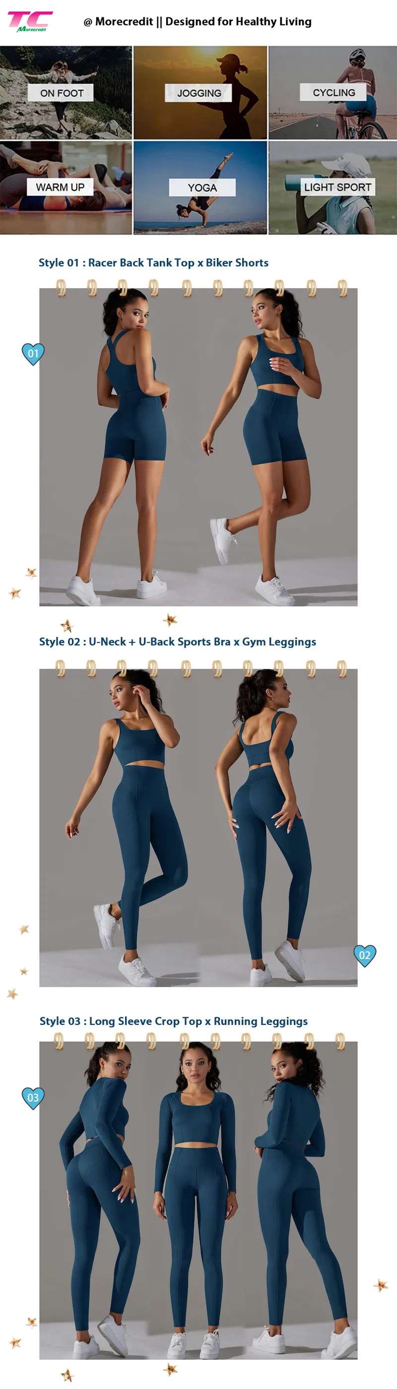 Textured Activewear