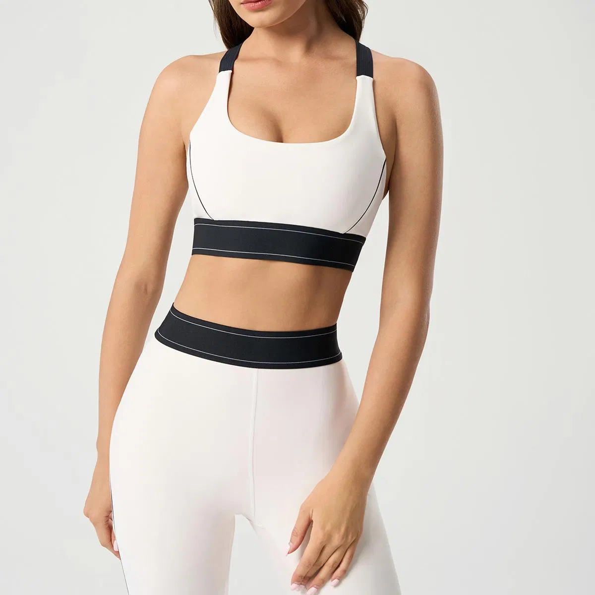 Ropa de yoga y pilates ajustada para mujeres, a prueba de golpes