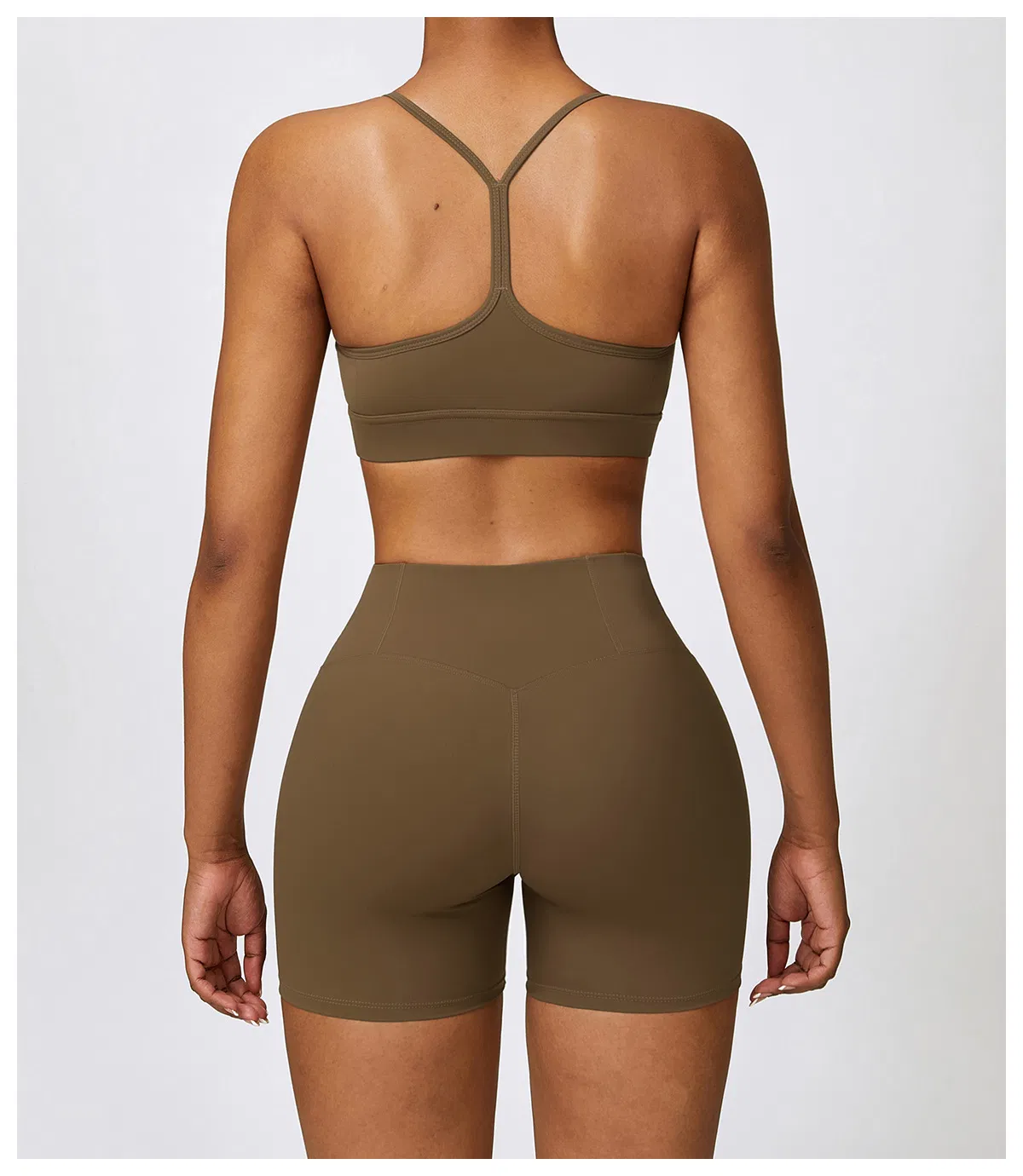 Ropa deportiva para mujeres, traje ajustado de yoga ecológico para correr y hacer ejercicio
