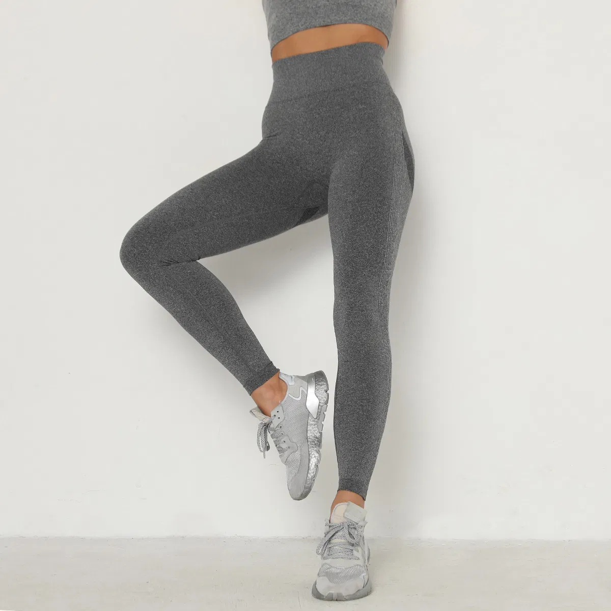 Mallas Mujeres Cintura Alta Deportivas Mallas Sexy Moda Femme Levanta Glúteos Mallas Ajustadas Ropa de Gimnasio Fitness