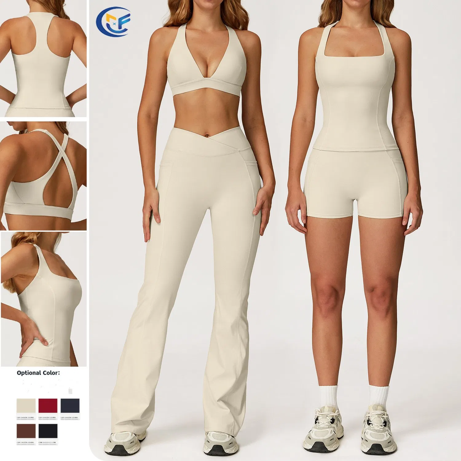 Ropa de entrenamiento y athleisure para mujeres, moda, sujetadores deportivos, pantalones cortos, leggings de yoga, top de yoga, conjunto de gimnasio, ropa deportiva