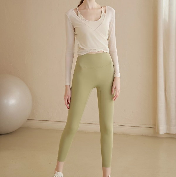 Conjuntos de ropa deportiva para mujeres, dos 2 piezas, top de yoga y leggings de cintura alta