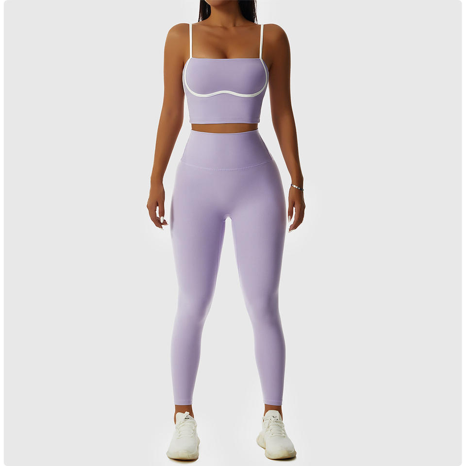 Top de yoga sin costuras para mujer, transpirable, pantalones deportivos, ropa de fitness para correr al aire libre