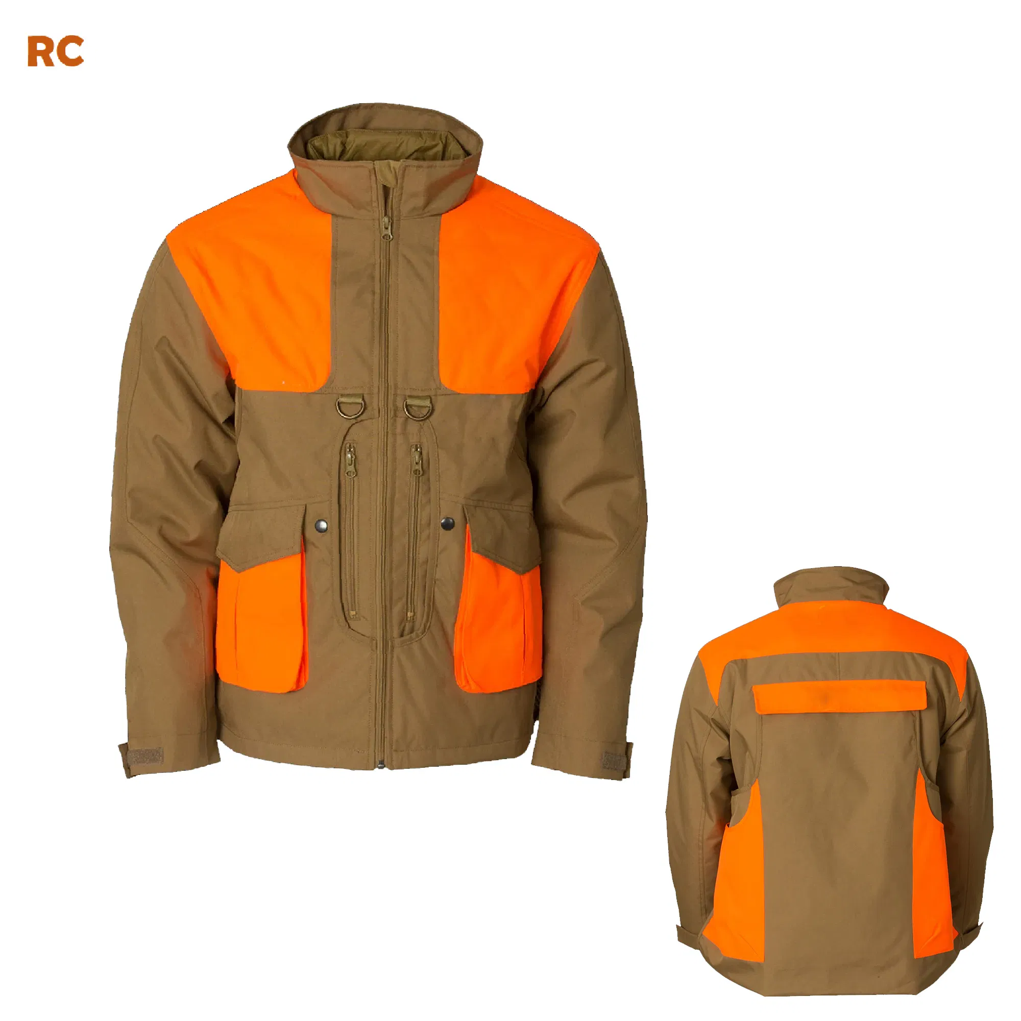 Chaquetas de caza al aire libre impermeables ODM OEM para senderismo y pesca, ropa exterior al por mayor