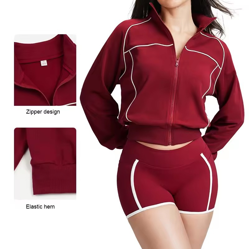 Mujeres 2PCS Conjunto de Yoga Ropa Deportiva Conjunto de Fitness Ropa de Entrenamiento Traje Deportivo Ropa Interior Femenina Pantalones de Cintura Alta Ropa Atlética Ropa de Yoga Ropa de Gimnasio