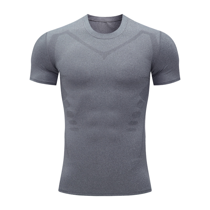 Mallas deportivas de manga larga para gimnasio, running, transpirables, absorbentes de sudor, camiseta de secado rápido