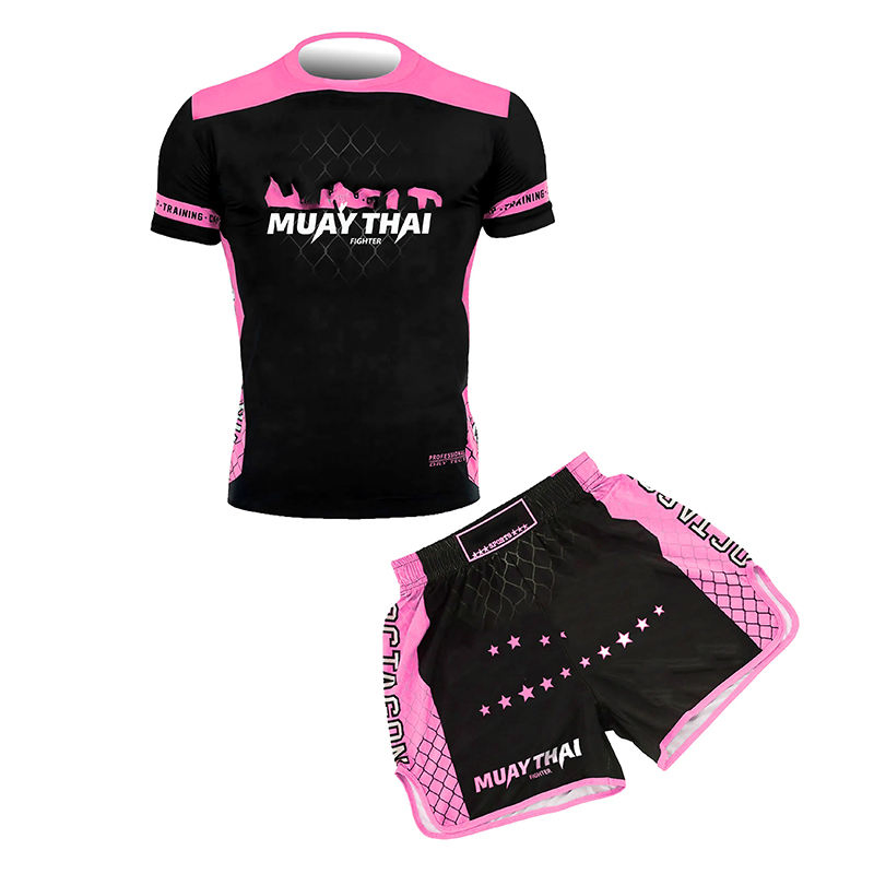 Diseño personalizado de ropa de boxeo duradera, ropa de MMA, ropa de Muay Thai, uniformes de artes marciales para fitness, conjunto de boxeo para niños