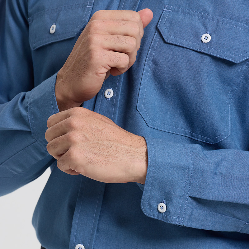 Proveedor de China Camisas de algodón retardantes de fuego UL Ropa de construcción para trabajo