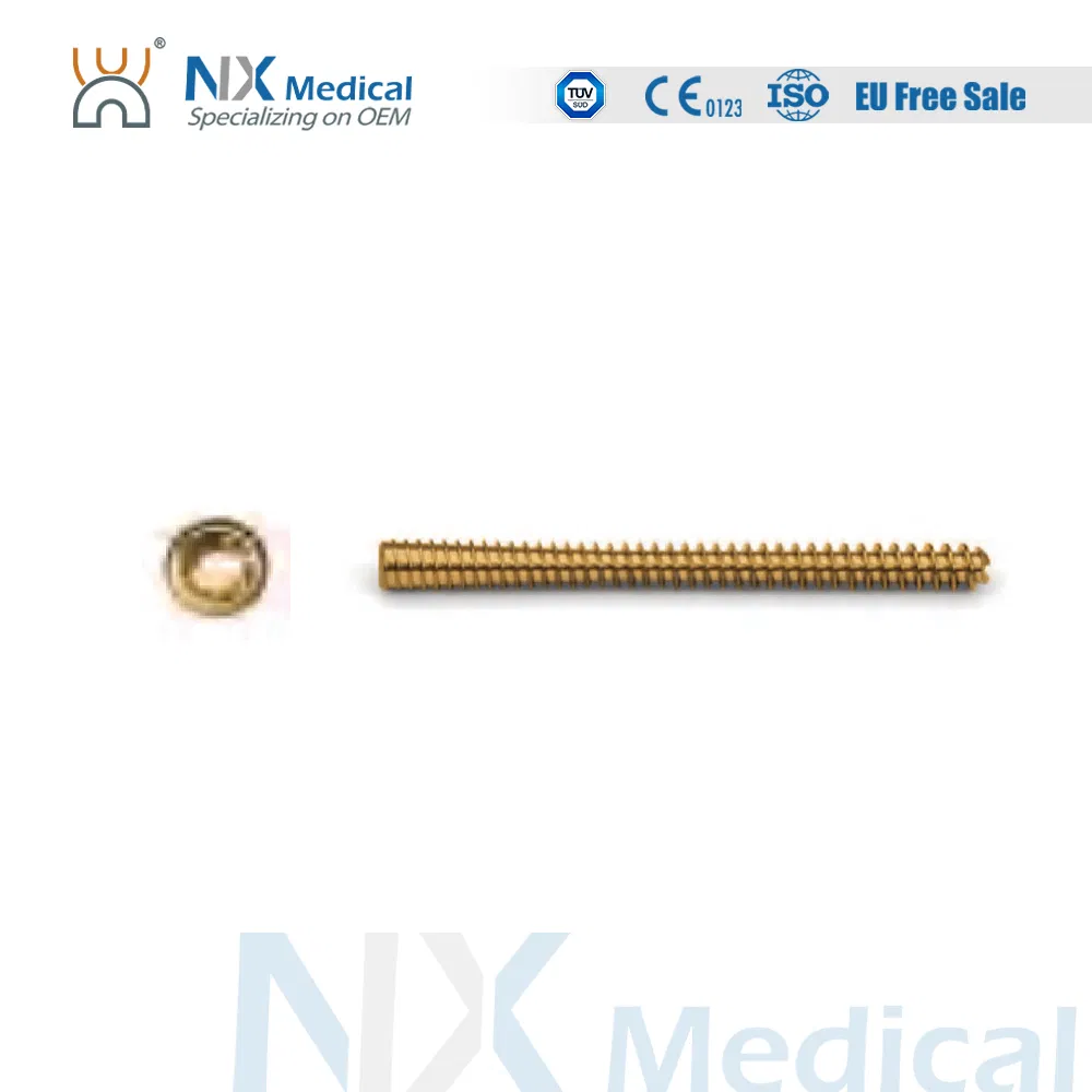 Nx Medical Orthopedic Cannulated Conical Headless Compression Screw - II for Bone Fixation